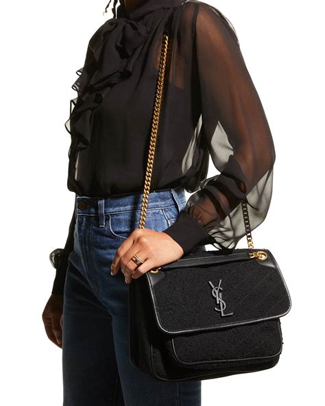 saint laurent niki bags plaid|saint laurent niki crossbody bag.